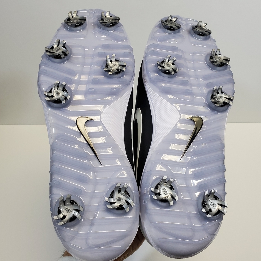 Nike React Vapor 2 Golf Shoes Cleats Black White - image 7